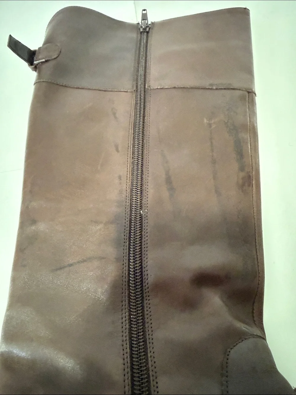 Lauren Ralph Lauren Brown Leather Over-the-Knee Riding Boots